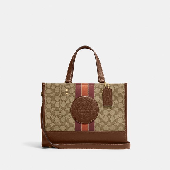 NWT Coach Outlet Dempsey Carryall In Signature Jacquard - Picture 1 of 6